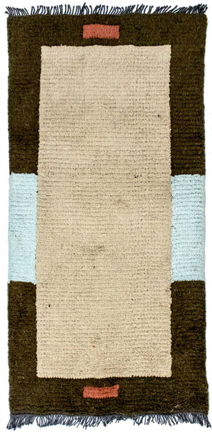 Nepal Tæppe - 140 x 70 cm - beige