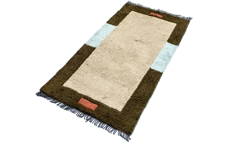 Nepal Tæppe - 140 x 70 cm - beige