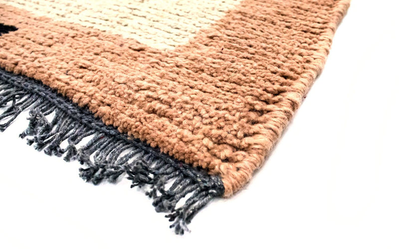 Nepal Tæppe - 140 x 70 cm - beige