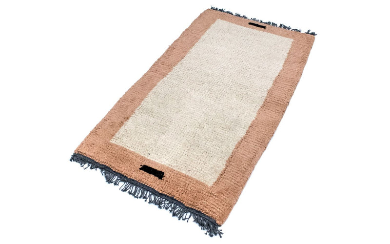 Nepal Tæppe - 140 x 70 cm - beige