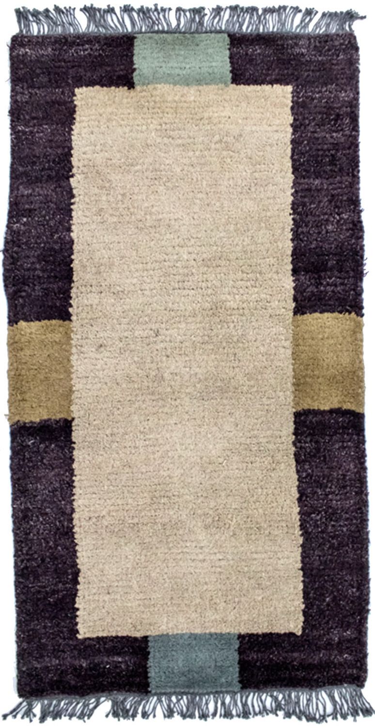 Nepal Tæppe - 140 x 70 cm - beige