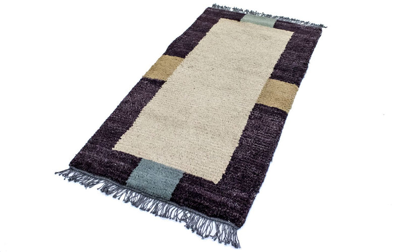 Nepal Tæppe - 140 x 70 cm - beige