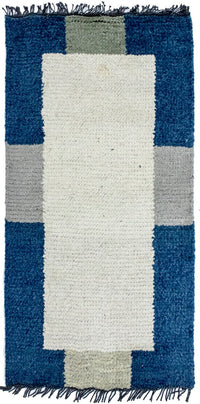 Nepal Tæppe - 140 x 70 cm - beige