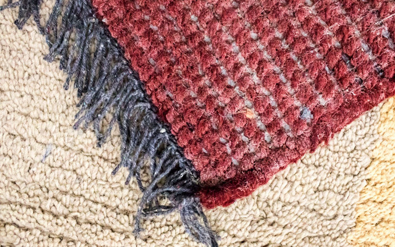 Nepal Tæppe - 140 x 70 cm - beige