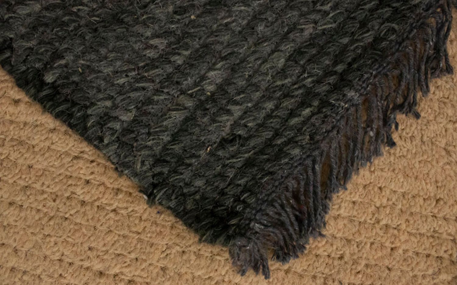 Nepal Tæppe - 140 x 70 cm - beige