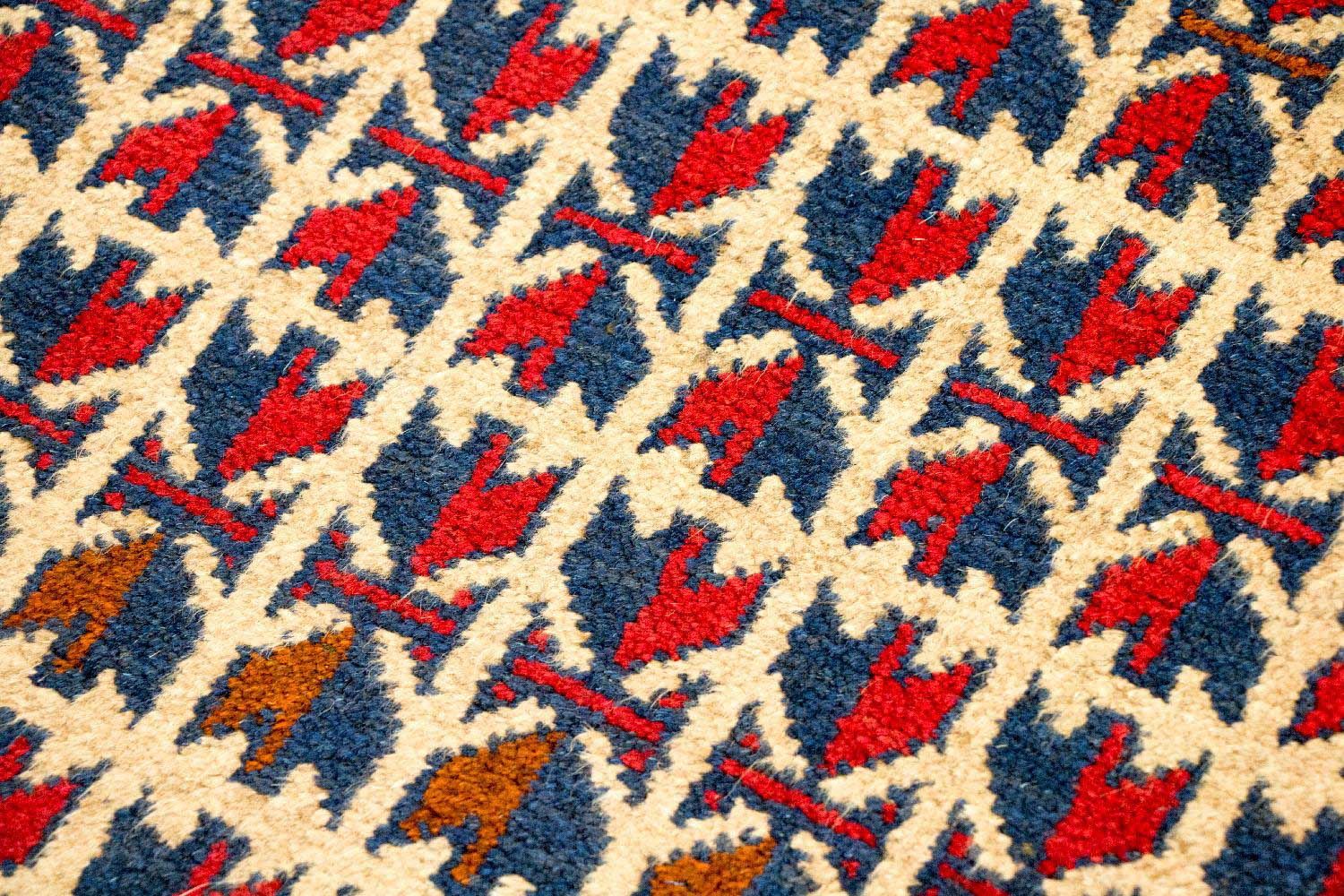 Baluch-tæppe - 130 x 77 cm - rød