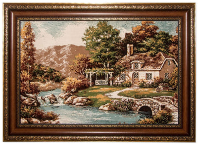 Billede tæppe 60x85cm - Orientalsk tæppe