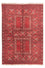 Turkaman-tæppe - 236 x 159 cm - rød