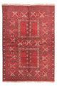 Turkaman-tæppe 159x236cm - Persisk tæppe - rød