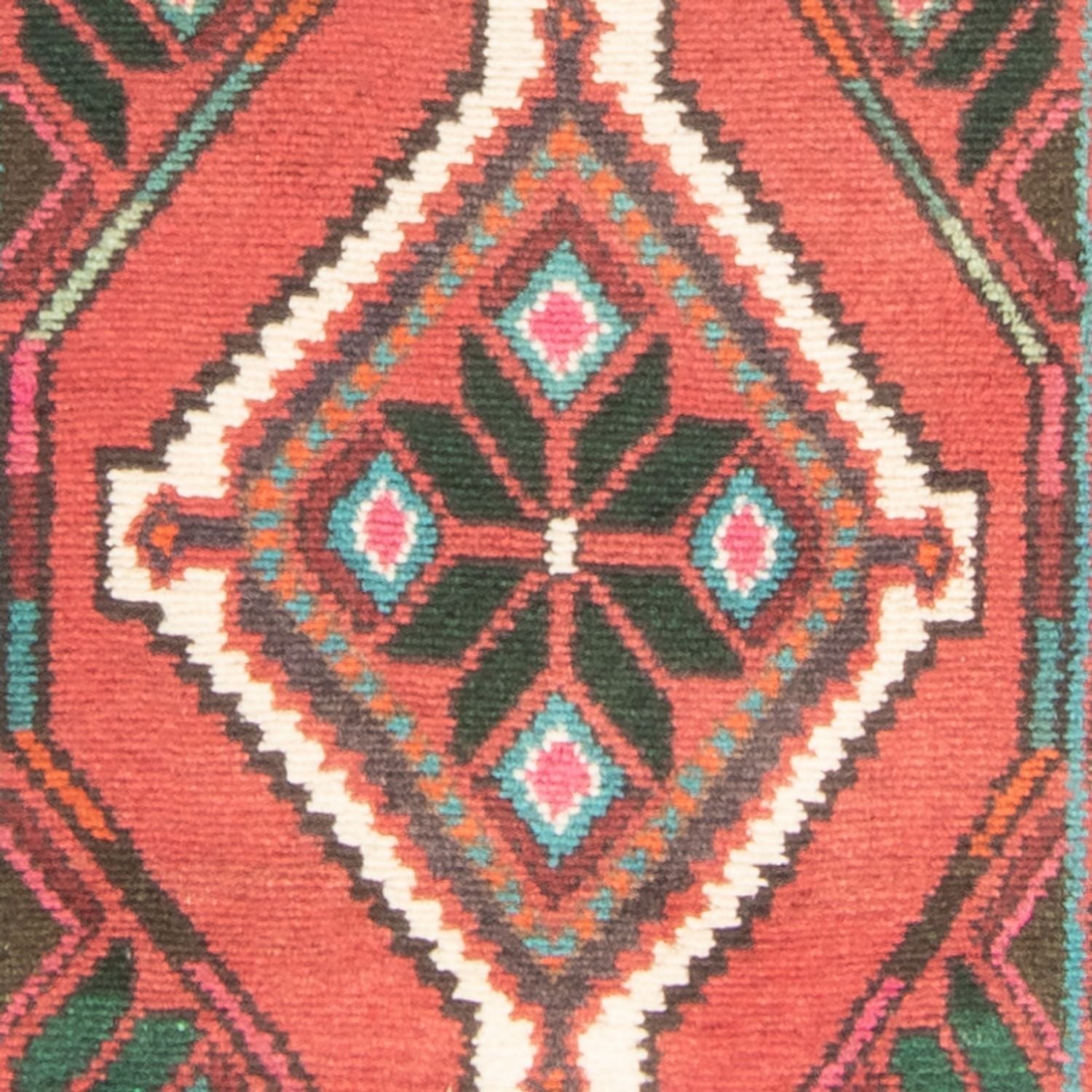 Løber Persisk tæppe - Nomadisk - 307 x 78 cm - rød