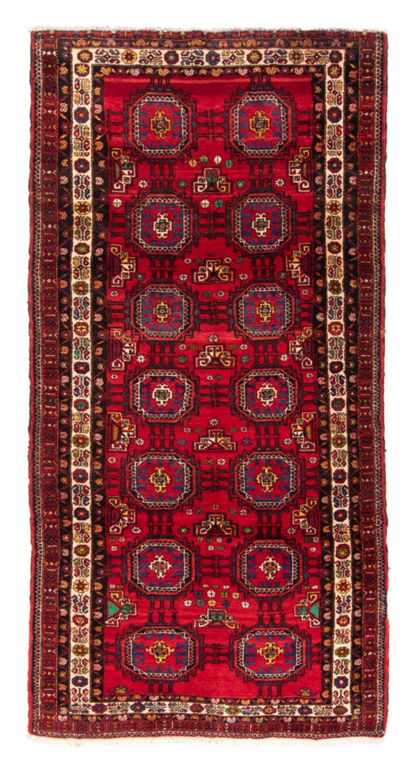 Løber Baluch-tæppe - 260 x 120 cm - rød