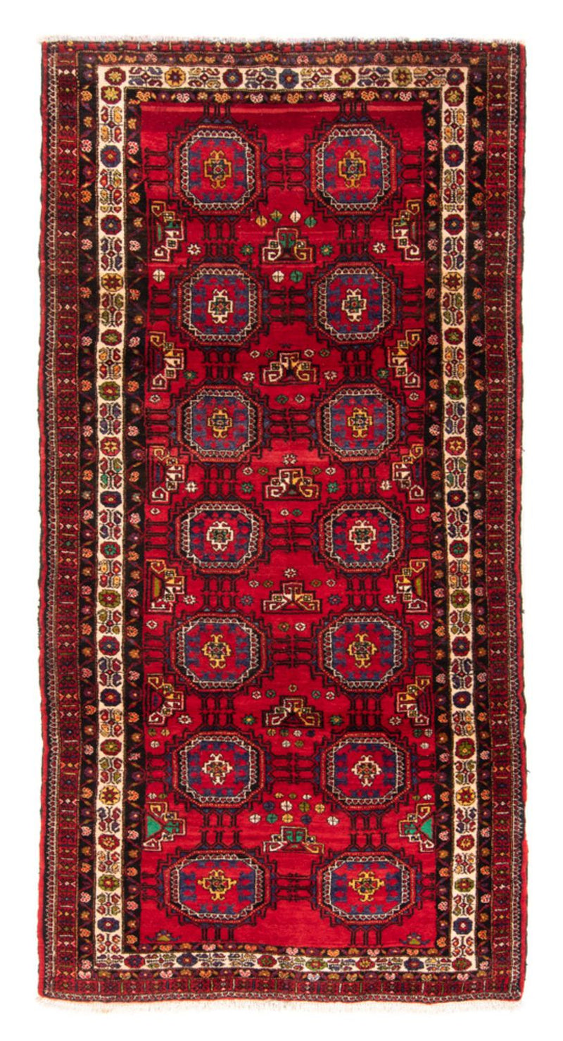Løber Baluch-tæppe - 260 x 120 cm - rød