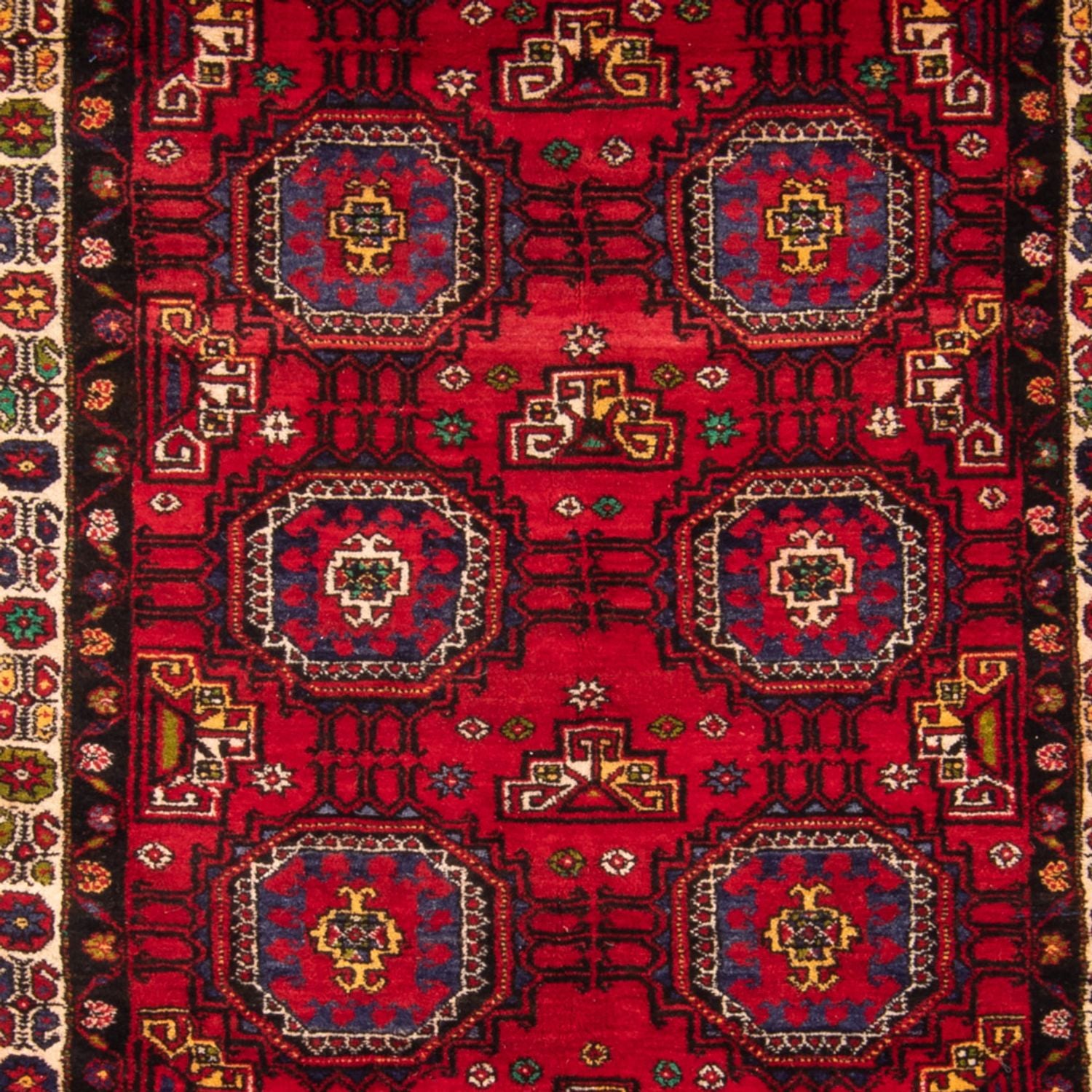 Løber Baluch-tæppe - 260 x 120 cm - rød