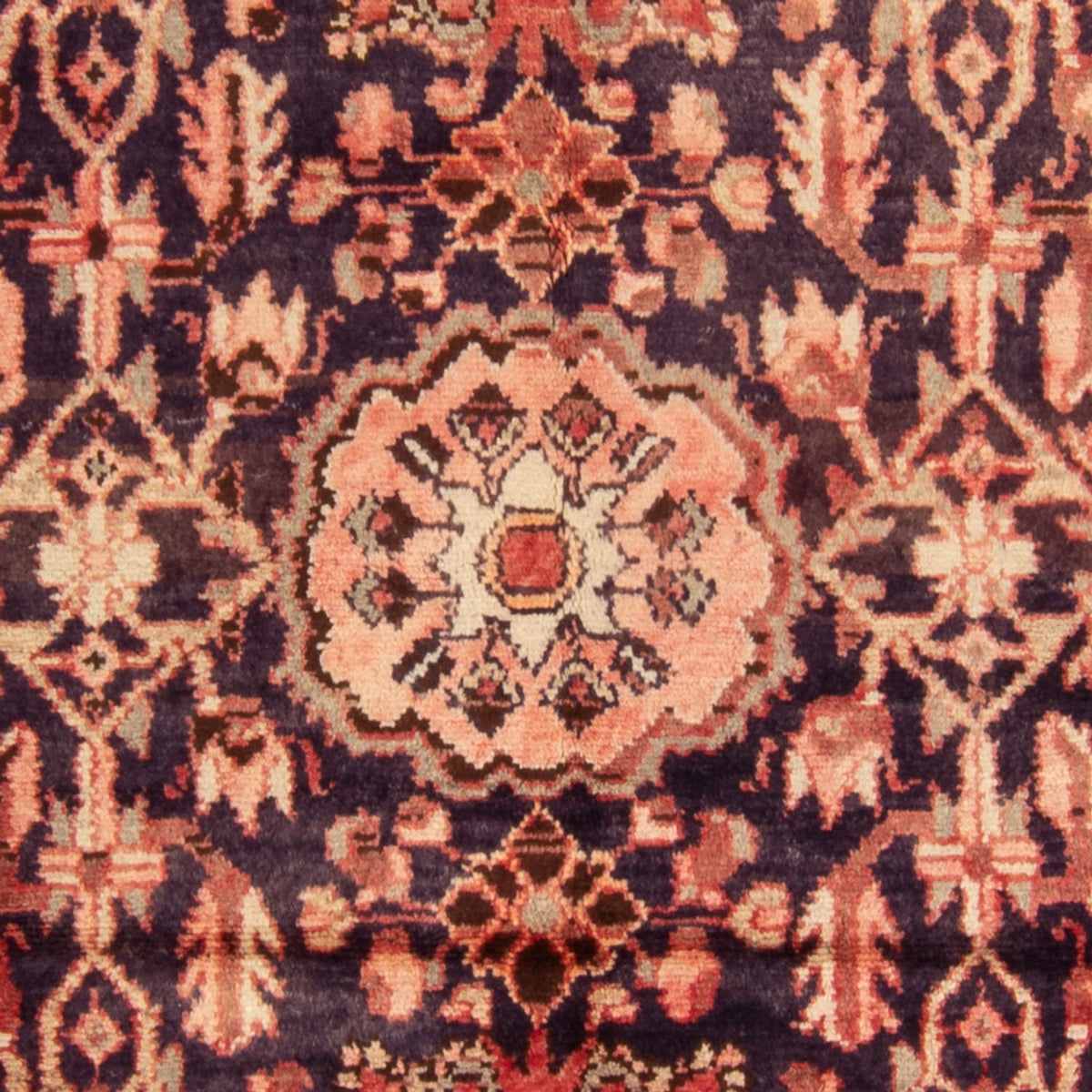 Persisk tæppe - Nomadisk - 208 x 137 cm - mørkeblå