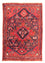 Persisk tæppe - Nomadisk - 196 x 134 cm - mørkeblå