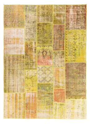 Vintage tæppe - 280 x 204 cm - flerfarvet