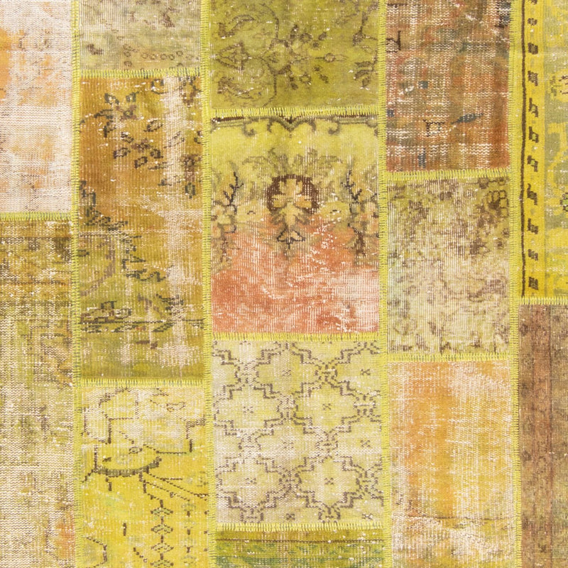 Vintage tæppe - 280 x 204 cm - flerfarvet