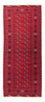 Løber Turkaman-tæppe - 197 x 80 cm - rød
