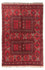 Turkaman-tæppe - 228 x 158 cm - rød