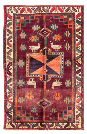 Persisk tæppe - Nomadisk - 245 x 156 cm - lilla