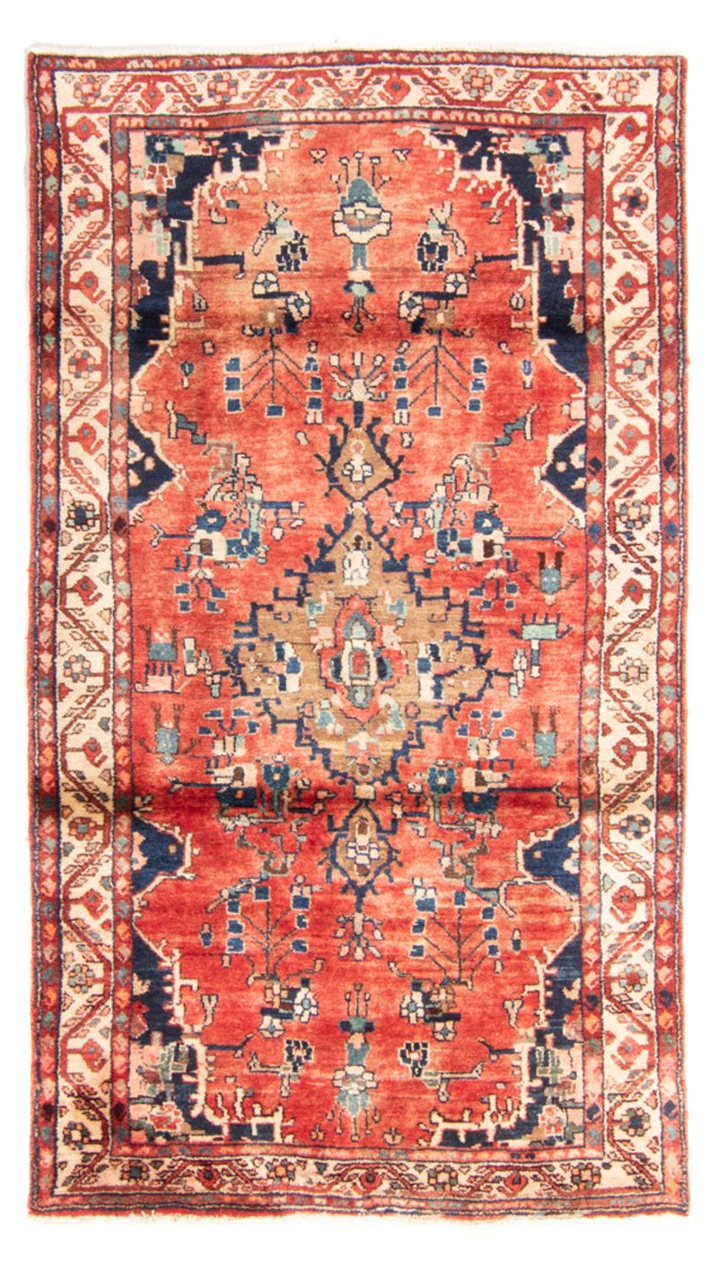 Løber Persisk tæppe - Nomadisk - 205 x 114 cm - rød