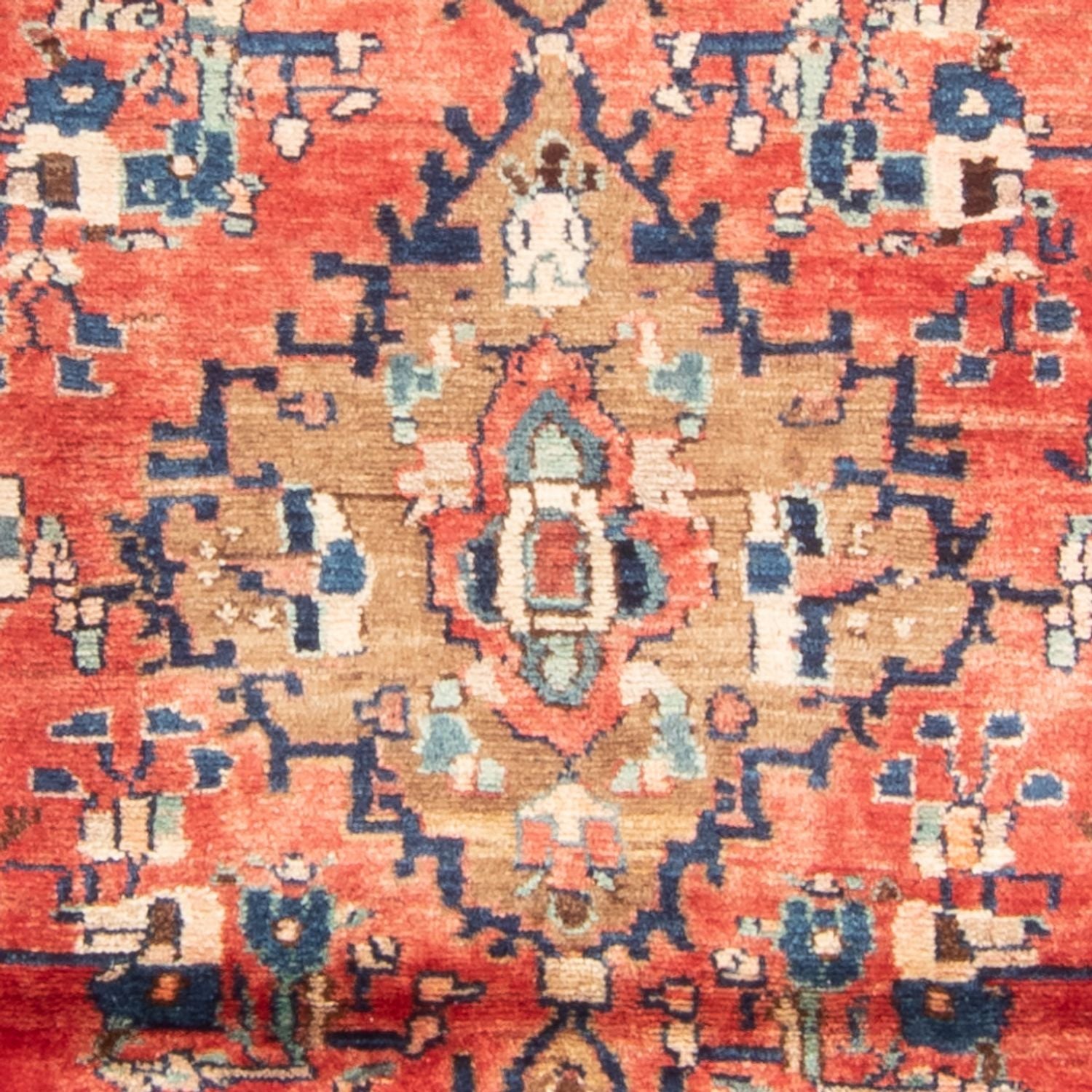 Løber Persisk tæppe - Nomadisk - 205 x 114 cm - rød