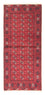 Løber Turkaman-tæppe - 183 x 79 cm - rød