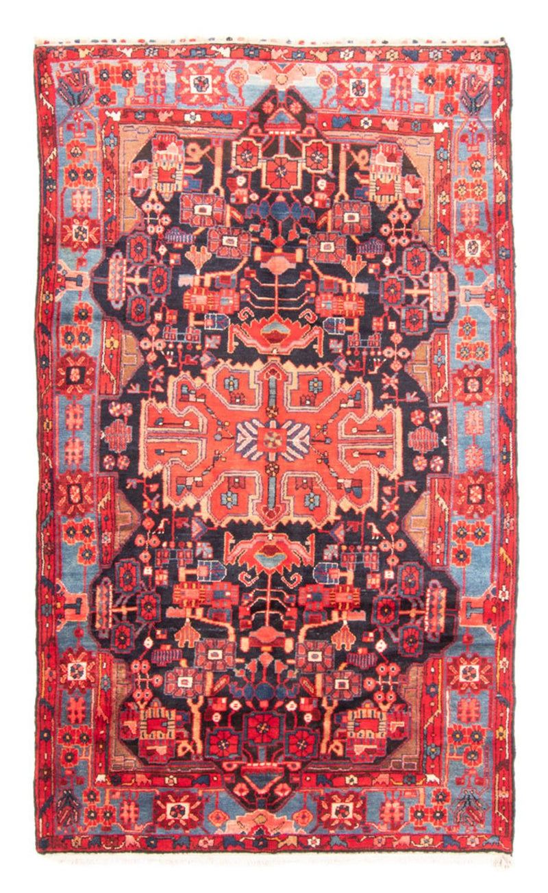 Persisk tæppe - Nomadisk - 274 x 168 cm - mørkeblå