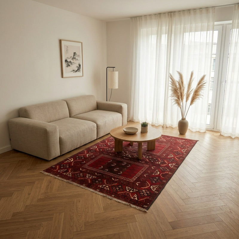 Turkaman-tæppe 230x153cm - Persisk tæppe