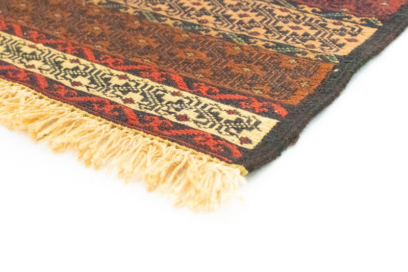 Kelim-tæppe - orientalsk - 169 x 87 cm - brun