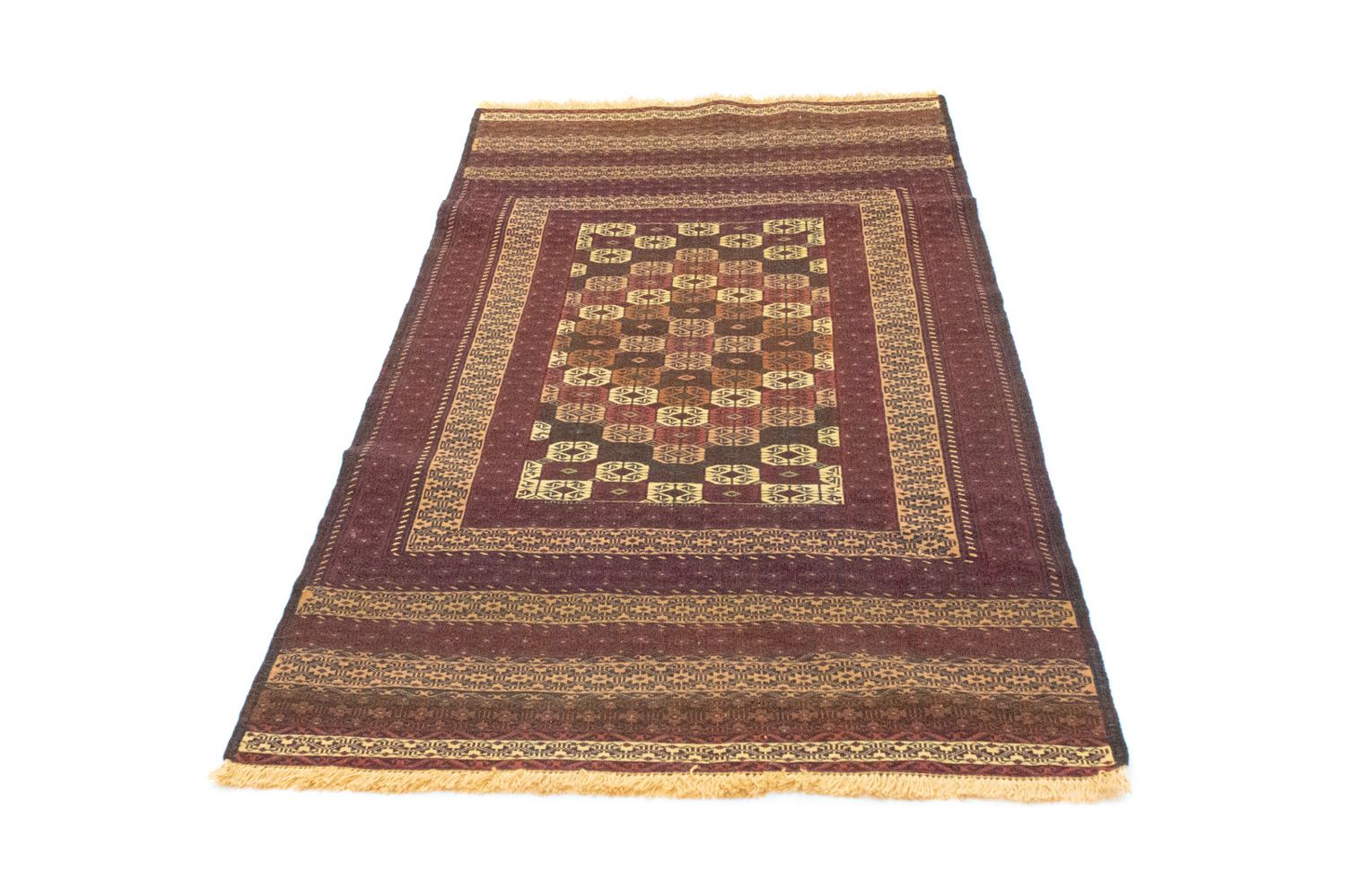 Kelim-tæppe - orientalsk - 169 x 87 cm - brun