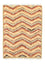 Berber tæppe - 200 x 147 cm - farvet
