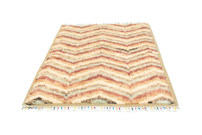 Berber tæppe - 200 x 147 cm - farvet