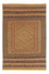 Kelim-tæppe - orientalsk - 198 x 137 cm - flerfarvet