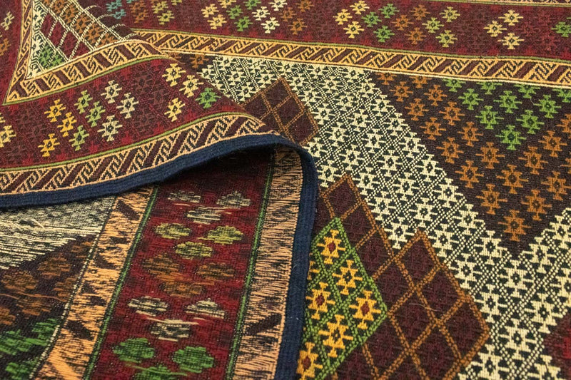 Løber Kelim-tæppe - orientalsk - 208 x 85 cm - beige