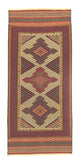 Afghansk kilim Tæppe 191x88cm