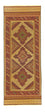 Løber Kelim-tæppe - orientalsk - 212 x 82 cm - flerfarvet