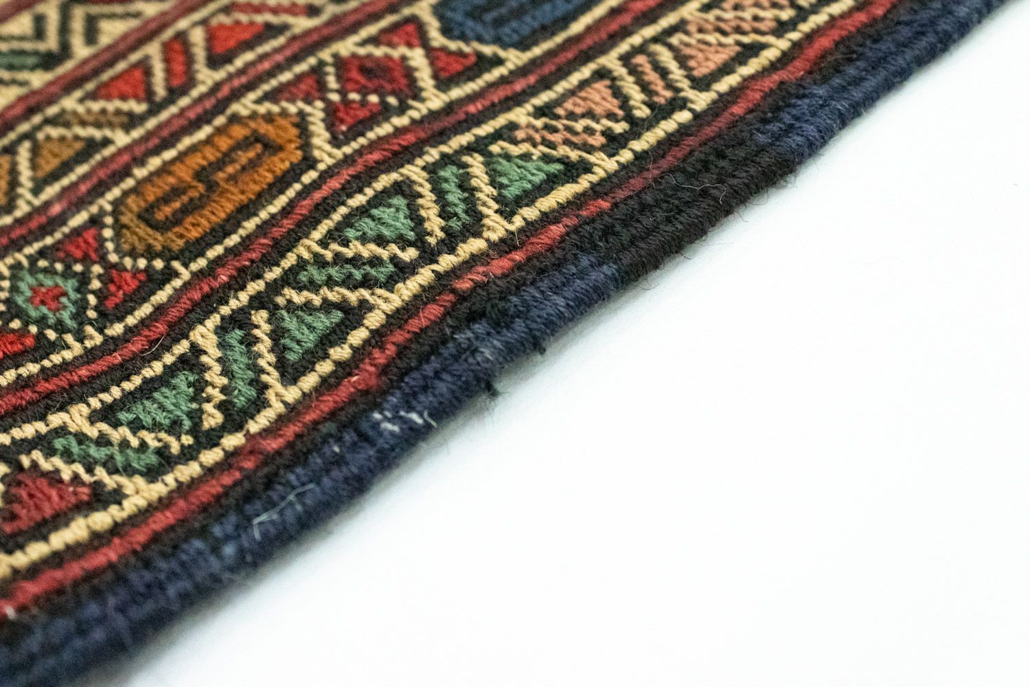 Kelim-tæppe - orientalsk - 137 x 87 cm - beige