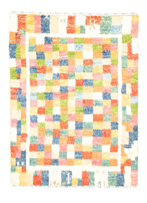 Berber tæppe - 330 x 250 cm - farvet