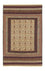 Kelim-tæppe - orientalsk - 188 x 121 cm - brun