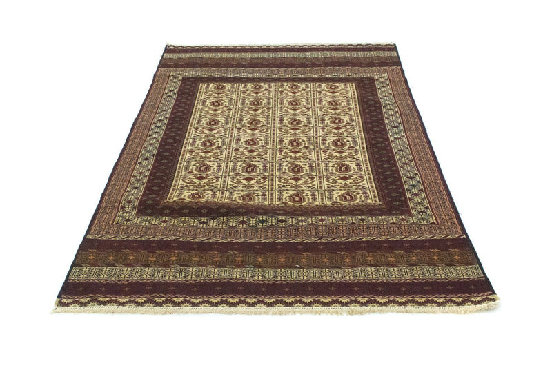 Kelim-tæppe - orientalsk - 188 x 121 cm - brun