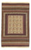 Kelim-tæppe - orientalsk - 196 x 123 cm - beige