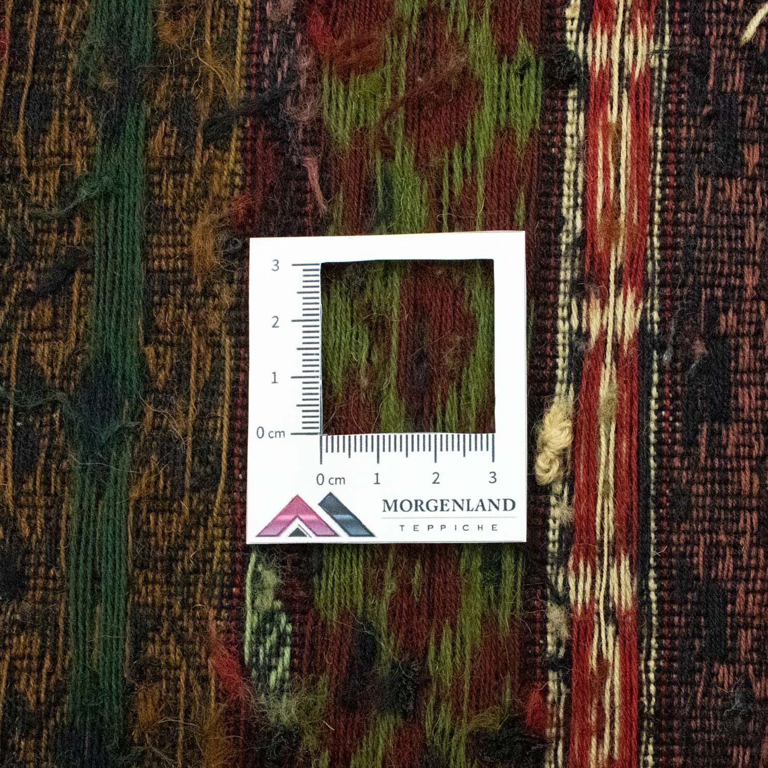 Kelim-tæppe - orientalsk - 196 x 123 cm - beige