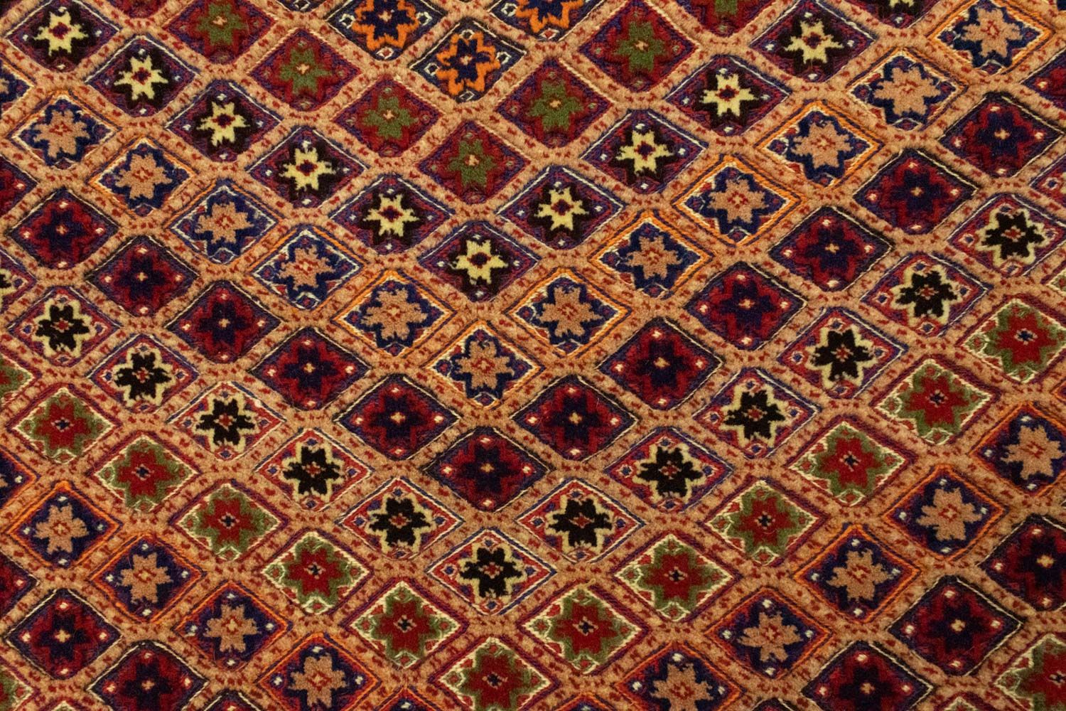 Kelim-tæppe - orientalsk - 196 x 154 cm - orange