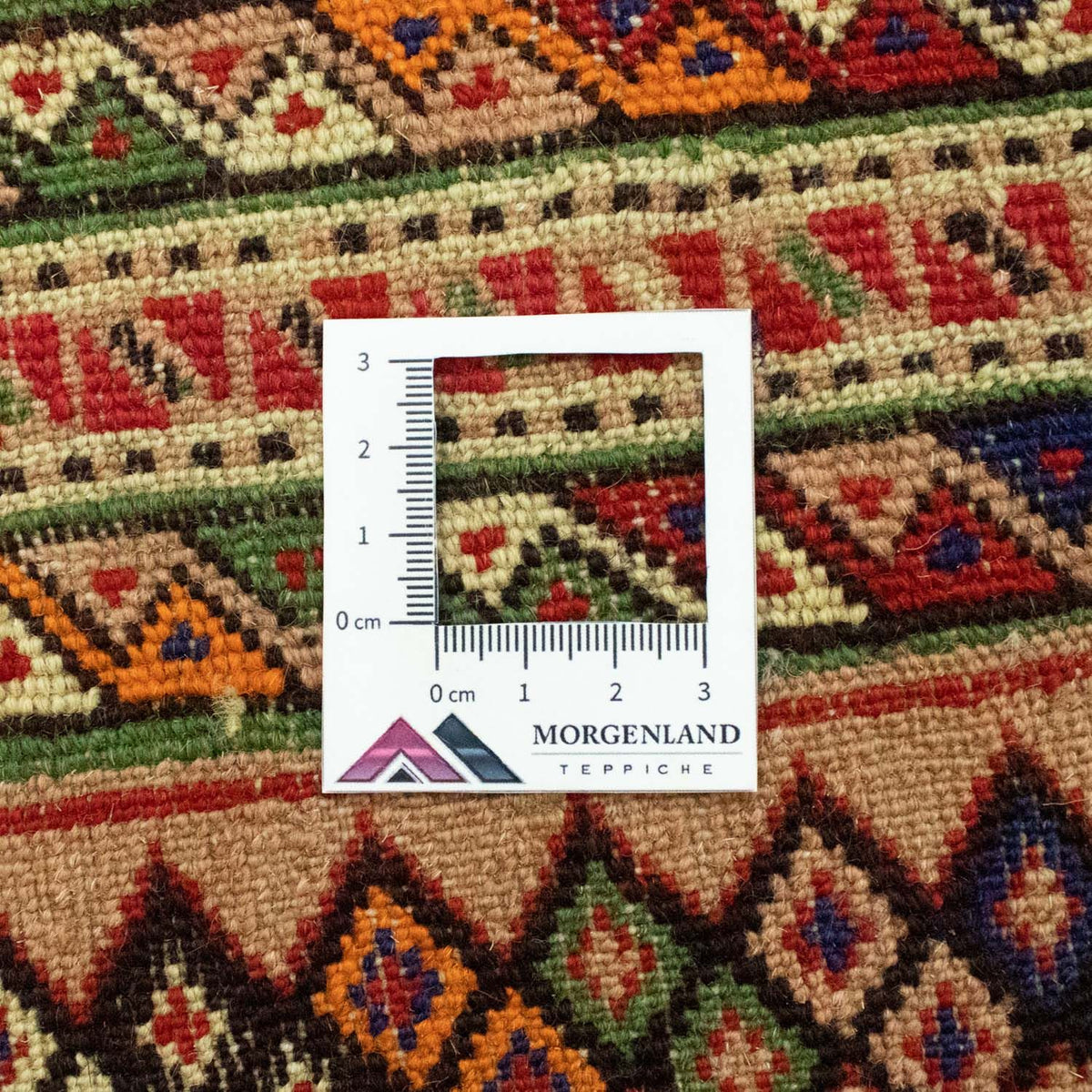 Kelim-tæppe - orientalsk - 196 x 154 cm - orange