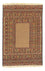 Kelim-tæppe - orientalsk - 189 x 130 cm - brun