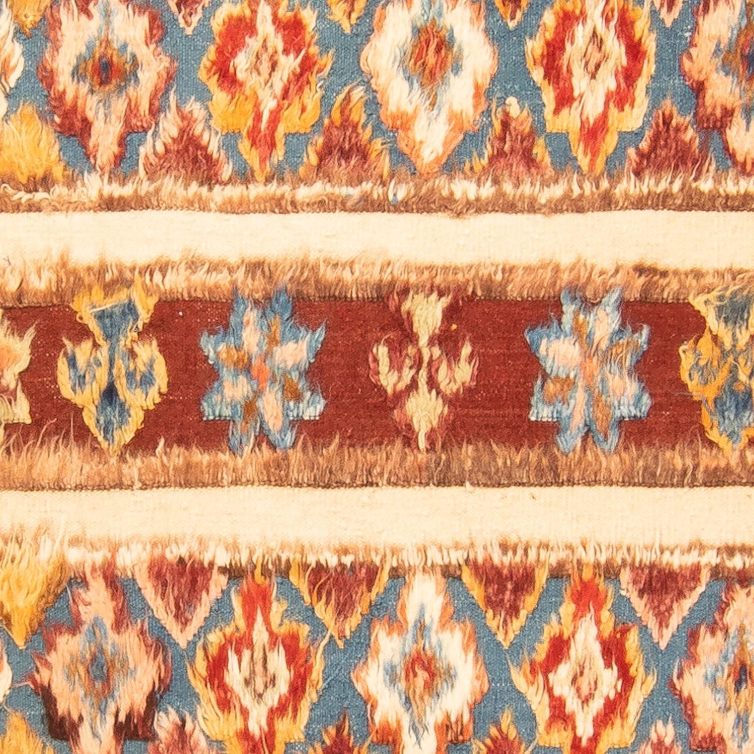 Berber tæppe - 231 x 163 cm - flerfarvet