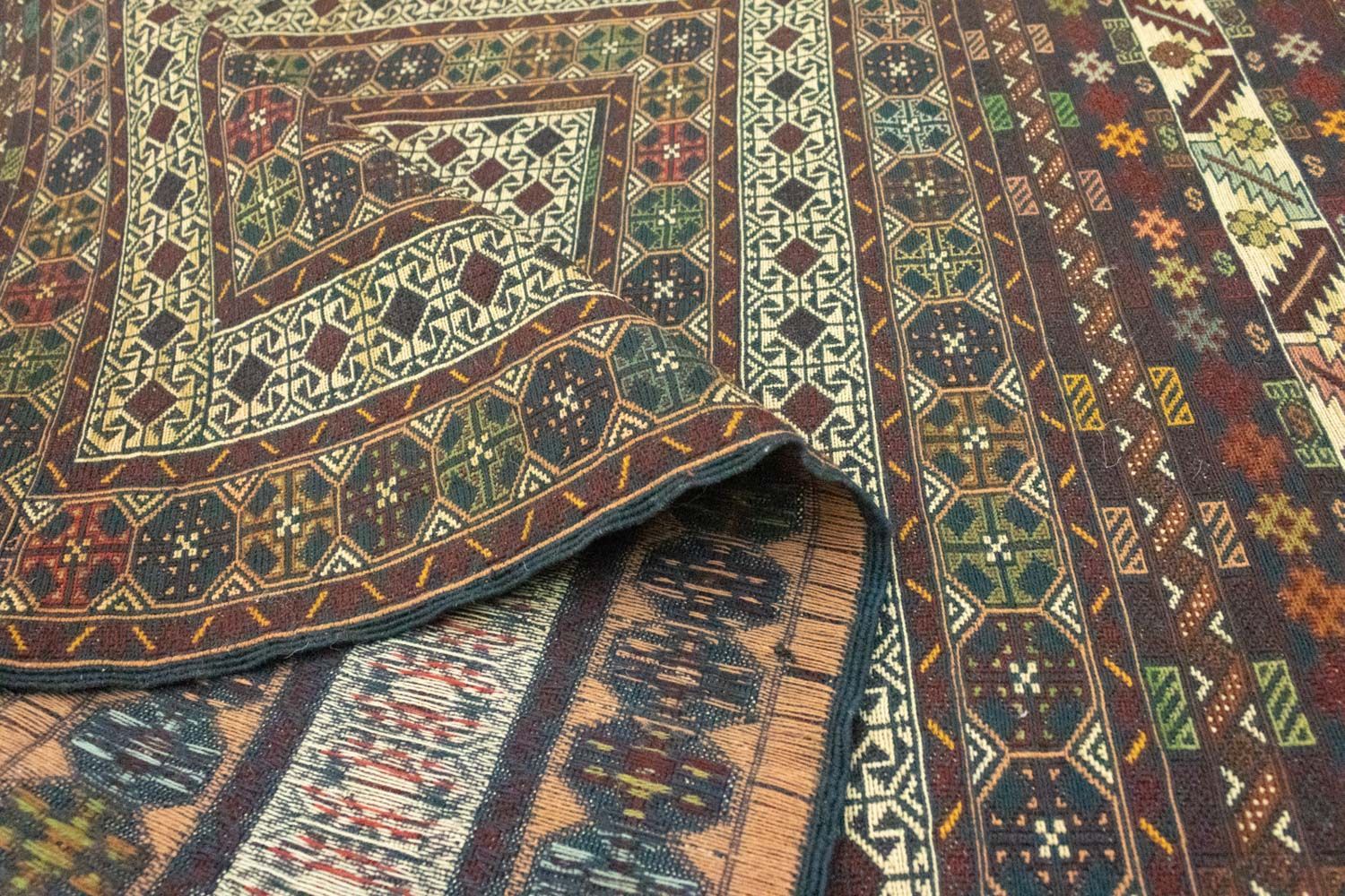 Kelim-tæppe - orientalsk - 157 x 100 cm - beige