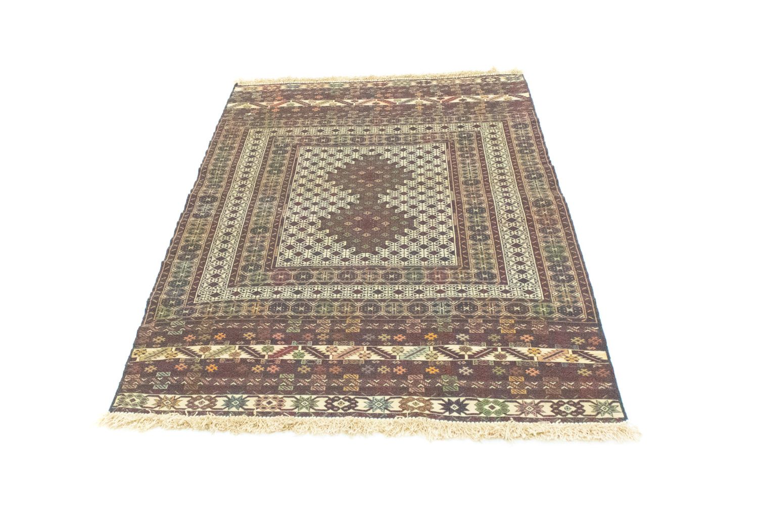 Kelim-tæppe - orientalsk - 157 x 100 cm - beige