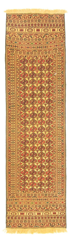 Løber Kelim-tæppe - orientalsk - 291 x 82 cm - flerfarvet